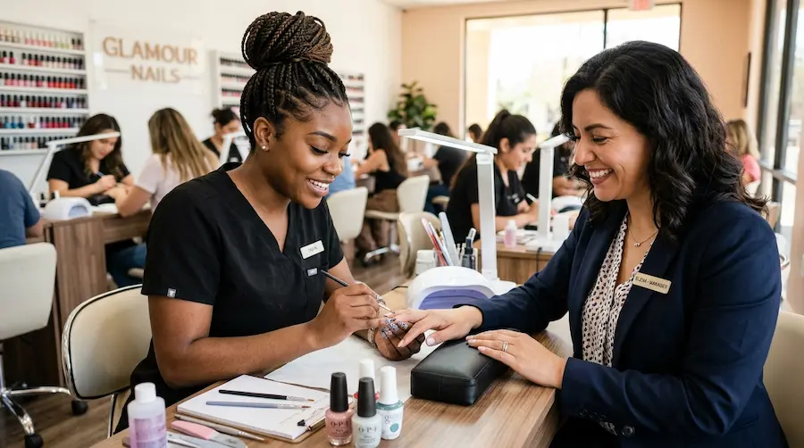 Nail Care Instructor program at Millennium Beauty Institute